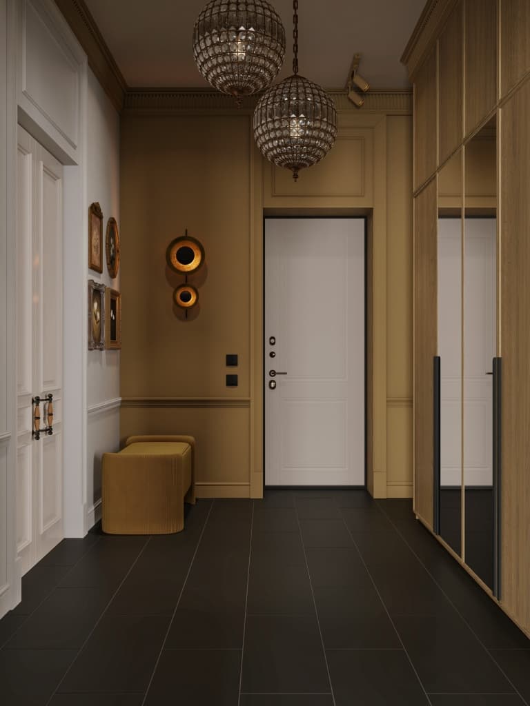 Ламинат Черный монохром (Black Monochrome) LF402-01
