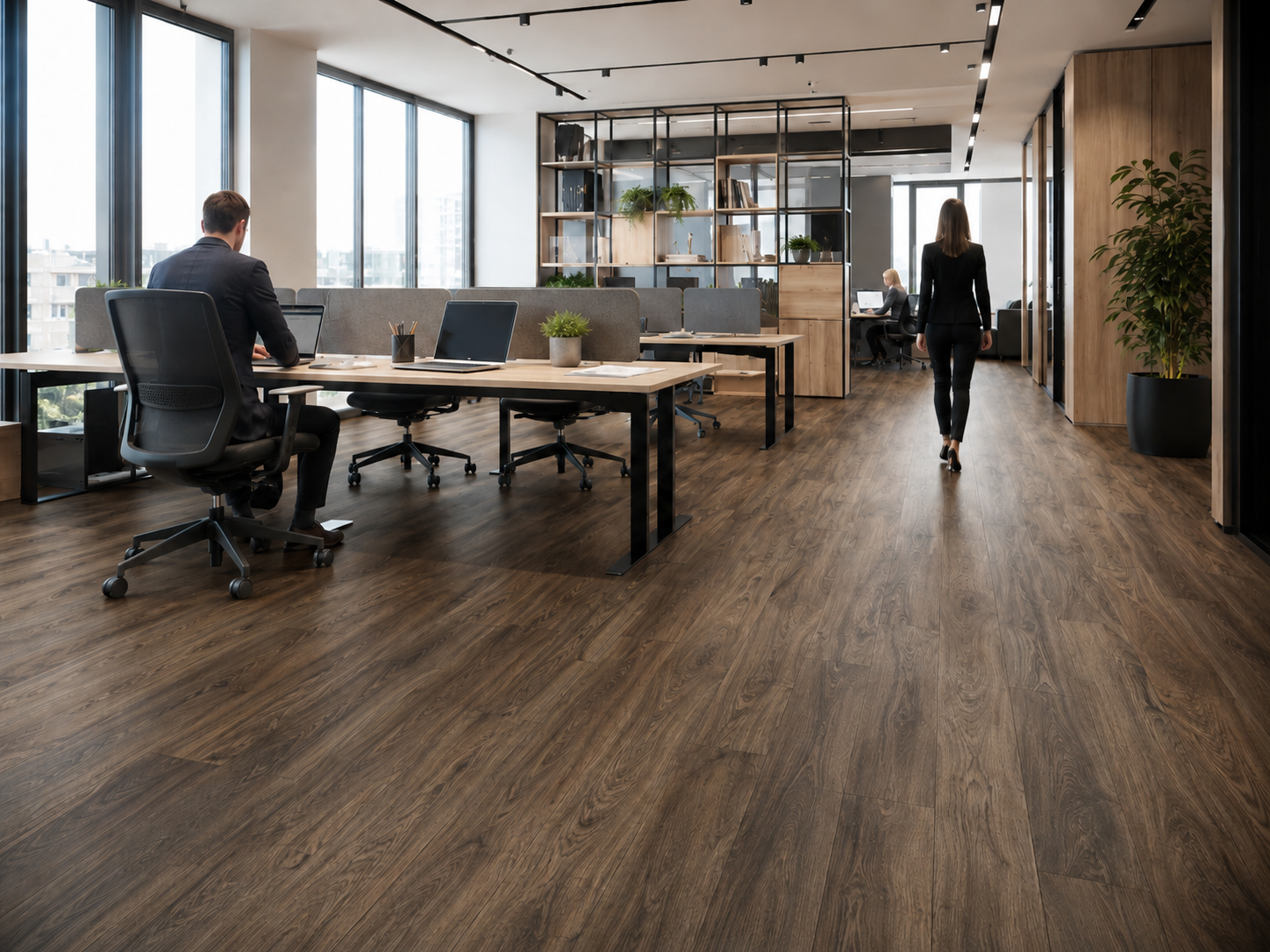 Ламинат для офиса Alpine Floor 1