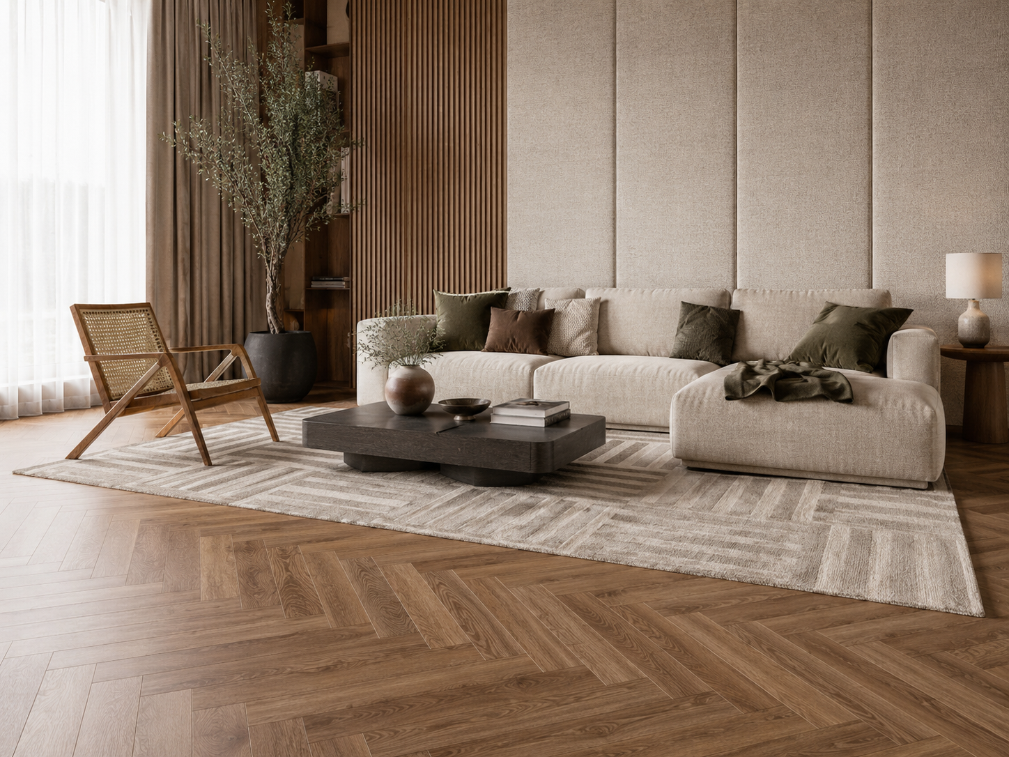 Ламинат в гостинную Alpine Floor 2